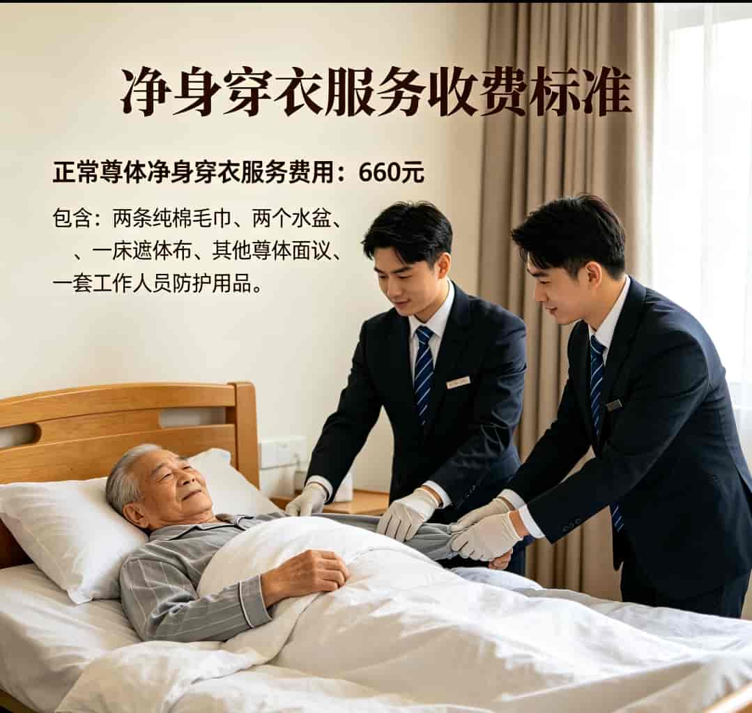 净身穿衣服务